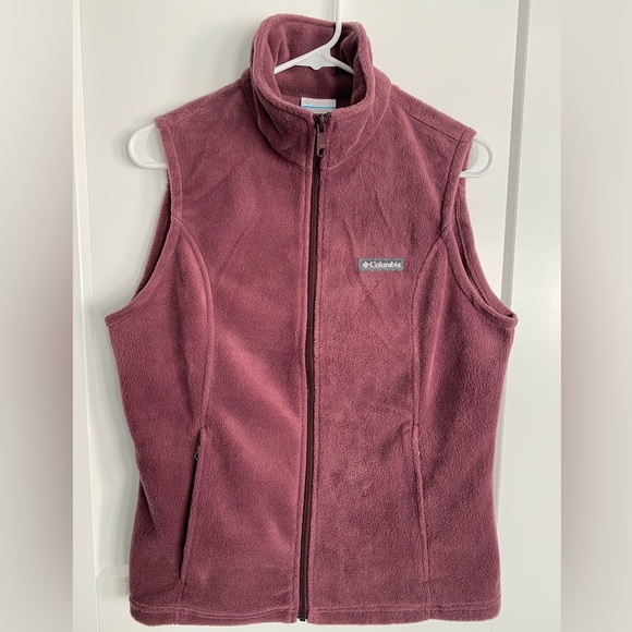 Women’s Columbia Benton Springs Fleece Vest “Moonvista” Hiking Outdoor Gear - Picture 1 of 4